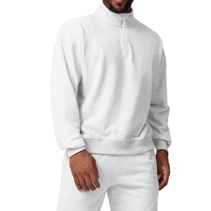 Sudadera con Capucha Personalizada al por Mayor con Logotipo Personalizado para Hombre, Talla Grande, Estilo Urbano, Impresión, Bordado, Media Cremallera, Unisex, Logotipo Personalizado, Alta Calidad - Product Image 4