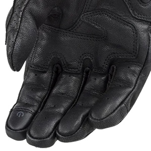 Gants de moto en cuir pour sports motorisés, course, compatibles écran tactile, pour hommes et femmes, noirs, prix de gros - Product Image 4