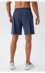 Custom High Quality Breathable Quick Dry <b>Men's</b> Plus Size Sport <b>Shorts</b> 100% Cotton <b>Elastic</b> <b>Waist</b> Plain Dyed Arriveserialsize Logo - Product Image 3