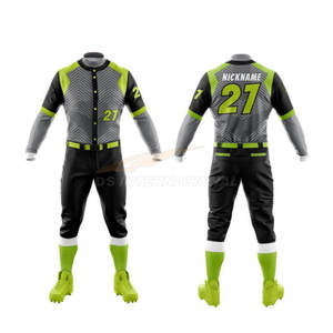 Uniforme de béisbol a granel, ropa deportiva de conjunto combinado de equipo personalizado al por mayor, camisetas de sublimación de alta calidad, pantalones, ropa de softball - Product Image 5