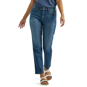 Pantalones Vaqueros de Mezclilla Lavada Casuales y Elegantes para Mujer, Color Sólido Personalizado, Corte Ajustado, Premium - Product Image 5