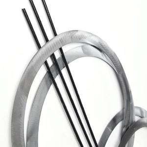 Escultura de pared de metal hecha a mano de primera calidad, Arte abstracto contemporáneo para una decoración elegante del hogar y la Oficina - Product Image 2