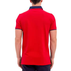 Polo de golf con logotipo personalizado impreso de secado rápido polos de golf liso poliéster algodón para hombre bordado en blanco Polo de golf para hombre - Product Image 5