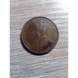 1936 Vintage One Cent <b>Coin</b> <b>Pouch</b> Newfoundlander Metal Purse Numismatic Collectors Must-have - Product Image 6