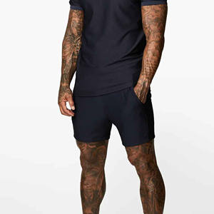 Shorts de sport pour hommes personnalisés OEM 2024, shorts de sport décontractés en maille de polyester/coton, shorts de course à pied, motif sublimé - Product Image 5