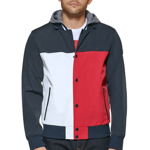 Professional Polyester Material Unisex Winter <b>Stand</b> Collar Reversible Light <b>Weight</b> High Quality Full Sleeves Bomber Jacket - Product Image 1