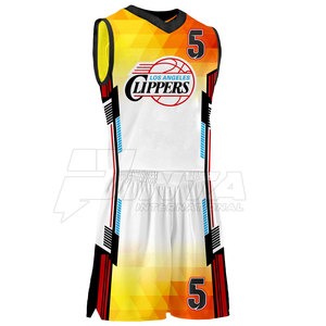 Nouvelle arrivée uniforme de basket-ball meilleure vente uniforme de basket-ball de conception personnalisée - Product Image 4