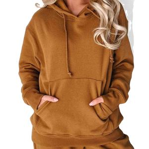 Hoodie d'été décontracté pour femmes, en tissu mélangé polyester-coton de qualité supérieure, coupe ample, résistant à l'humidité. - Product Image 2