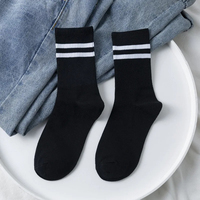 Chaussettes en coton respirantes pour hommes, nouvelle conception de qualité supérieure, 5 paires/lot, longues, pour le travail et les sports de plein air, pour gentleman