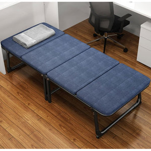 เตียงพับสไตล์มินิมอลเกาหลี ผ้าหุ้มดีไซน์พับได้ - Product Image 2