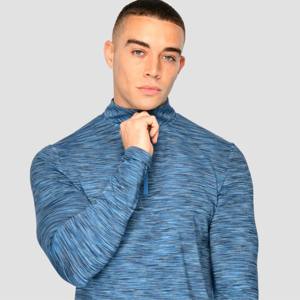 Pull zippé à manches longues pour hommes 1/4 Performance Running Top Athletic Quarter Zip top - Product Image 2
