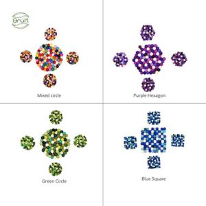 Felt Ball <b>Table</b> <b>Coaster</b> <b>Table</b> <b>Coaster</b> Best for Parties and Other Functions Tableware Decorative Beast Design <b>Coaster</b> - Product Image 4