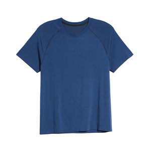 Camisetas de hombre al por mayor de alta calidad, de algodón, tela transpirable, personalizadas, que absorben la humedad. - Product Image 1