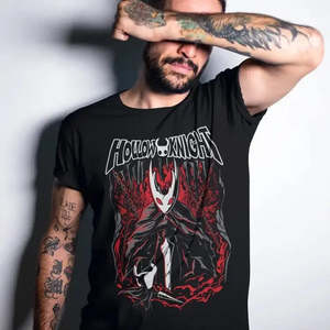 Hollow Knight Video Game <b>T</b>-<b>Shirt</b> <b>Fun</b> Jeu Video Game Costumes - Product Image 3