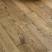 Parquet en chêne français de haute qualité, lisse, à larges lames, 12 mm 18 mm, sur mesure, pour intérieur, pour terrain de basketball, en bois d'ingénierie