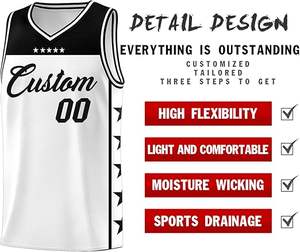 Nouveaux uniformes de basketball pour adultes 2025-26 – Style unique, sublimation personnalisée, respirant, 100 % polyester, vêtements de sport avec logo sur mesure - Product Image 3