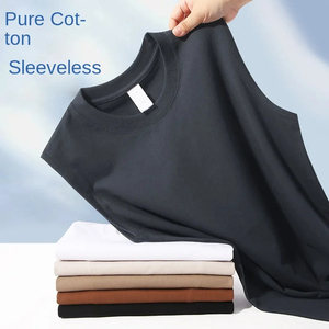 Camiseta sin mangas deportiva para hombre, camiseta sin mangas de entrenamiento de Color, chaleco de gimnasio con logotipo personalizado, camiseta sin mangas para correr para hombre, ropa atlética perfecta para el verano - Product Image 1