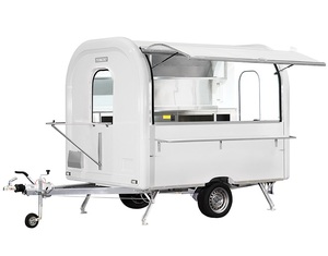 Nouveau Camion de Restauration Mobile d'Occasion, Camions de Vente de Café, Construction en Fibre de Verre et Aluminium, Garantie 5 Ans, Camion 1 Usine - Product Image 1