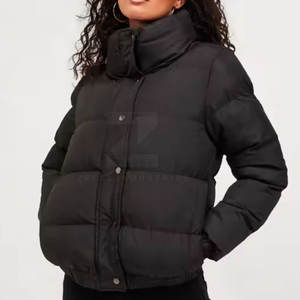 Chaqueta Acolchada Entallada para Mujer, de Alta Calidad, Transpirable, Resistente al Viento, Ecológica, con Forro de Algodón para Invierno, Colores y Logotipo Personalizables - Product Image 4