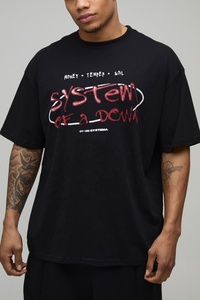 T-shirt Homme Personnalisé Haut de Gamme à Épaules Tombantes 300 Grammes Uni Coupe Droite Courte Polyester/Coton Respirant Streetwear Luxe - Product Image 6