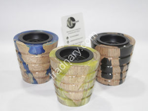 Nouveau brûleur Bukhoor en résine de bois Mubkhar pour usage intérieur brûleur d'encens traditionnel pour Ramadan Eid Exim Pvt Ltd - Product Image 6