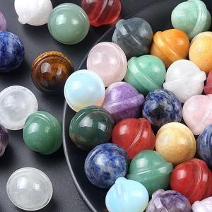 UFO de cuarzo natural de 20mm, piedra de bolsillo tallada, figura de <span class=keywords><strong>Planeta</strong></span> de cristal, <span class=keywords><strong>amatista</strong></span> curativa, decoración del hogar, regalo, <span class=keywords><strong>Planeta</strong></span> de piedras preciosas - Product Image 4
