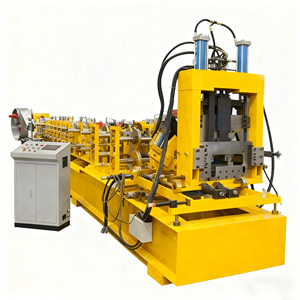 Huakun <span class=keywords><strong>CZ</strong></span>-Profilwalzmaschine für Verzinkten Stahl zur Wandverwendung 380V 1,0-2,5mm Dicke - Product Image 1