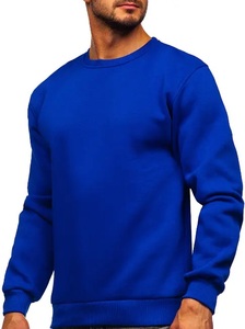 GAF OEM Custom Logo High Quality Men's Plus Size 100% Cotton Long Knitted Casual Sleeve Pullover <b>Sweatshirt</b> - Product Image 5