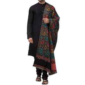 Men Winter Wool <b>Shawl</b> Soft Warm Breathable Solid 300g Traditional Office Wear <b>Wrap</b> - Product Image 6