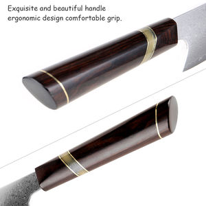 Vente en gros de couteaux de chef de cuisine professionnels en acier Damas de qualité supérieure personnalisés OEM ODM - Product Image 4