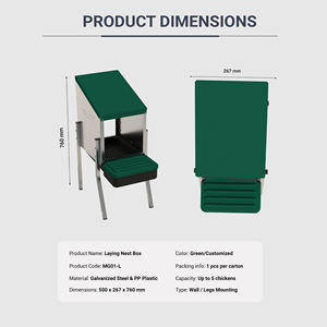 <span class=keywords><strong>Abri</strong></span> pour <span class=keywords><strong>poules</strong></span> de jardin : MG01-L, endroit confortable pour pondre - Product Image 6