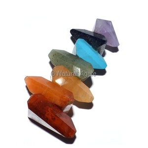 Productos de Reiki con Gemas de los Siete Chakras, Doble Punta, Venta al Por Mayor - Arte y Coleccionables - Product Image 2