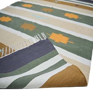 Chi Phí Thấp Kilim Thiết Kế Hiện Đại Handmade Len Bông Rug Dã Ngoại Bãi Biển Rug Xách Tay Thiết Kế Hình Học Dropship Cho <span class=keywords><strong>Amazon</strong></span> Và Etsy - Product Image 3