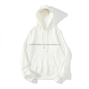 Sudadera con Capucha Personalizada de 400G, Tela de Lana, Gruesa, Color Sólido, Estilo Americano Informal, Trajes Deportivos para Hombre, Alta Calidad - Product Image 4