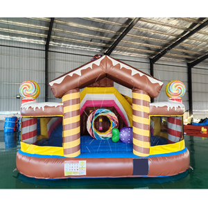 Combo de Tobogán Inflable Comercial, Brincolín Inflable de PVC Premium, Brincolín Grande para Exteriores, Inflable Interactivo - Product Image 1