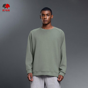 Sudadera Personalizada para Hombre con Logotipo Frontal, 100% Algodón, Tejido de Punto, Diseño a Rayas, Secado Rápido - Product Image 3