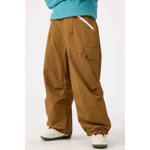 Pantalones impermeables de invierno para esquí, tabla de nieve, estilo holgado, 100%, tela de alta calidad, tapón de viento, pantalones de esquí para nieve hechos en Pakistán - Product Image 4