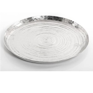Plateau de service en métal pour dattes sucrées de forme personnalisée, article d'utilisation, design magnifique, vaisselle, traiteur, plateau de service pour chocolat - Product Image 1