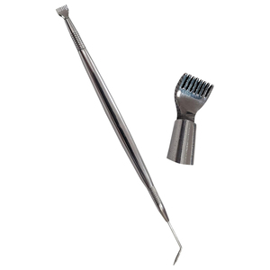 Herramienta para Lifting de Pestañas, Separador de Pestañas de Acero Inoxidable con Peine Separador para Extensiones de Pestañas - Product Image 1