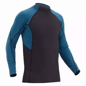 Protège-éruptions cutanées anti-UV personnalisés UPF50 100% chemises de compression sublimées en polyester vêtements de sport pour hommes 2025 - Product Image 4