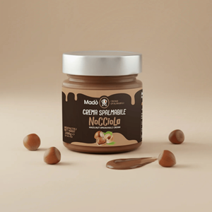 เฮเซลนัทสเปรดในขวดแก้ว 13% (200 กรัม) - ผลิตในอิตาลี - Product Image 4