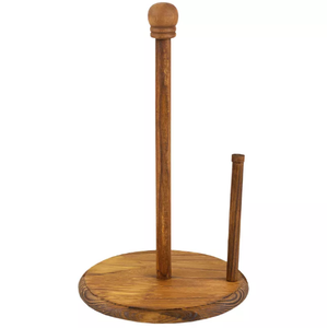 AK Brass Wooden <b>Tissue</b> <b>Paper</b> Holder With Round Metal Base Unique Design <b>Paper</b> Holder For Kitchenware / Table Decor - Product Image 4