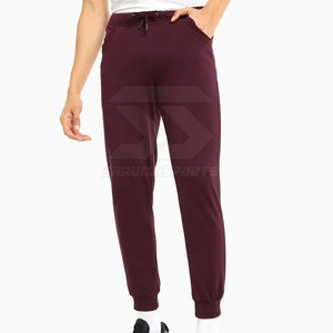 Pantalones Jogger Ecológicos de Algodón para Hombre, con Logotipo Personalizado, Estilo Urbano, Ajustados, Ligeros, Rectos, con Cordón en la Cintura - Product Image 1