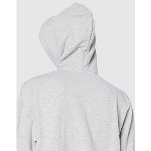 เสื้อฮู้ดผู้ชายแบบมีซิป ผ้าฝ้าย แขนยาว สไตล์ลำลอง ชุดกีฬา ทรงเข้ารูป น้ำหนักเบา สวมใส่สบาย เหมาะสำหรับฤดูหนาว กิจกรรมกลางแจ้ง แบบมีฮู้ด สีพื้น - Product Image 3