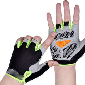 2025 prix de gros respirant hommes femmes demi-doigt entraînement haltérophilie musculation entraînement Fitness gants - Product Image 4
