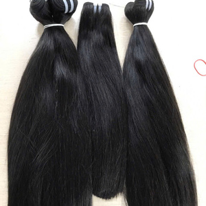 ผมต่อผมบริสุทธิ์สำหรับผู้หญิงผมธรรมชาติแบบผูกด้วยมือ - Product Image 4