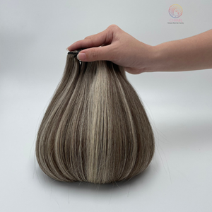 Vendedores de cabello humano vietnamita de doble dibujado Piano # AB Color Natural Straight Raw Hair Bundles 22 pulgadas 55 Cm Buen precio - Product Image 5
