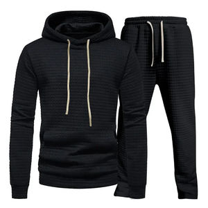 customized Heavy 100% Cotton <b>Oversized</b> Pullover Tracksuit Set <b>Fleece</b> <b>Hoodie</b> and Sweatpants for Men and Women - Product Image 3