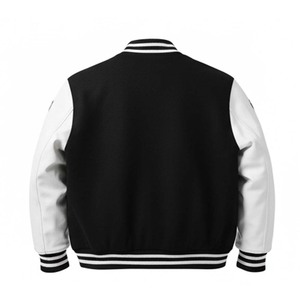 Streetwear Skull Varsity Jacket Hombres Mujeres Front Punk Style Bordado Béisbol College Prendas de abrigo Invierno Transpirable - Product Image 2