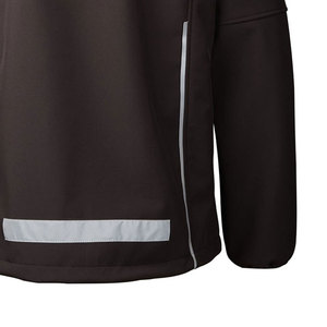 Dernière conception Veste softshell à capuche Vêtements décontractés pour l'hiver Street Wear Doux Respirant Solide - Product Image 4